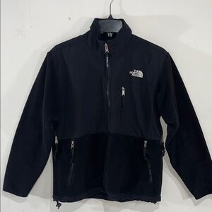 The North Face Women's Black Denali Performance Front Zip Jacket Size Medium